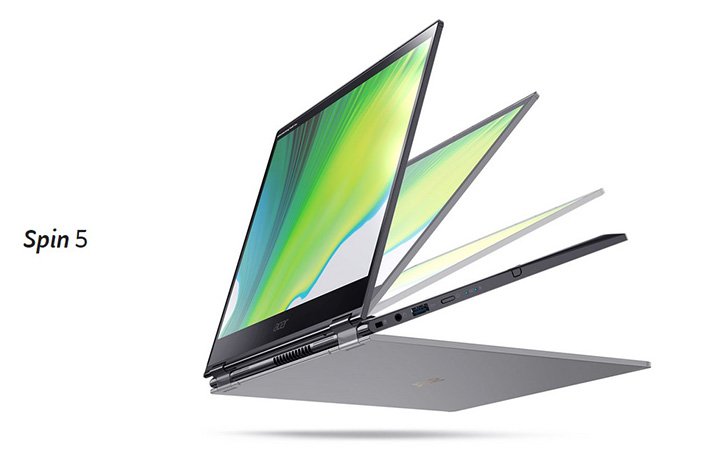 Acer Spin 5 Steel Gray